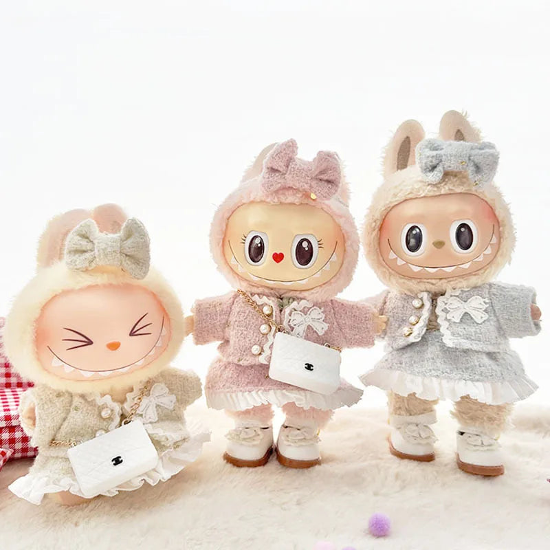 Labubu Designer Outfits Fashion Collection for Dolls