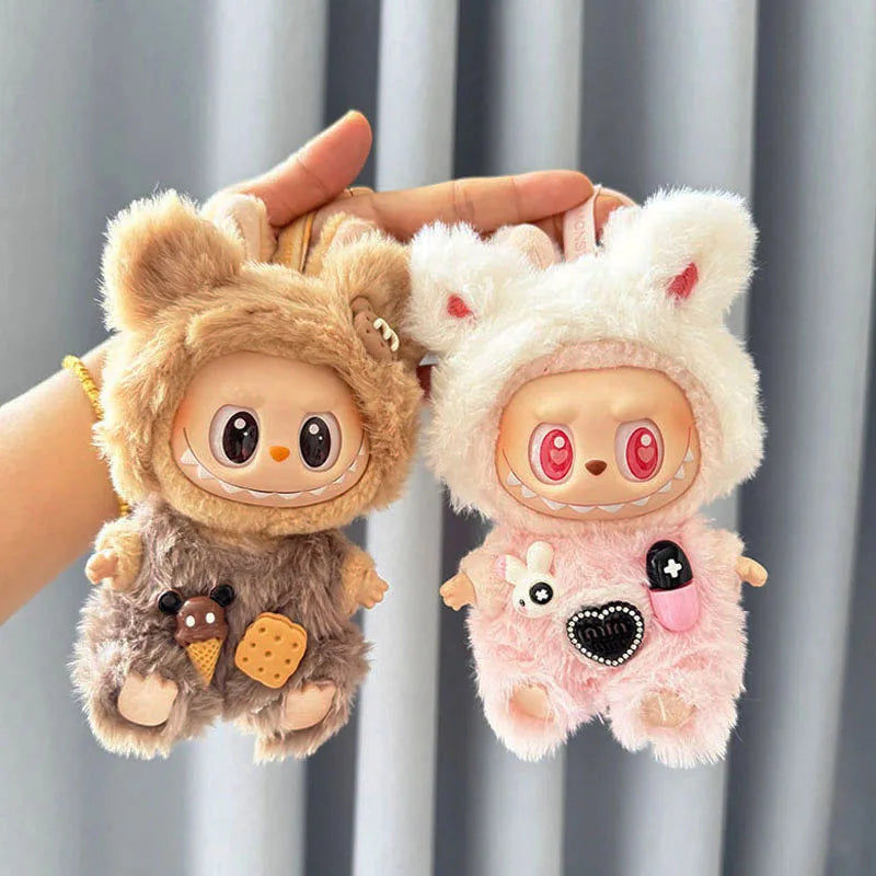 Competitive Clothes Only sitting party baby capsule bunny overalls designer outfits labubu clothes and accessories-0