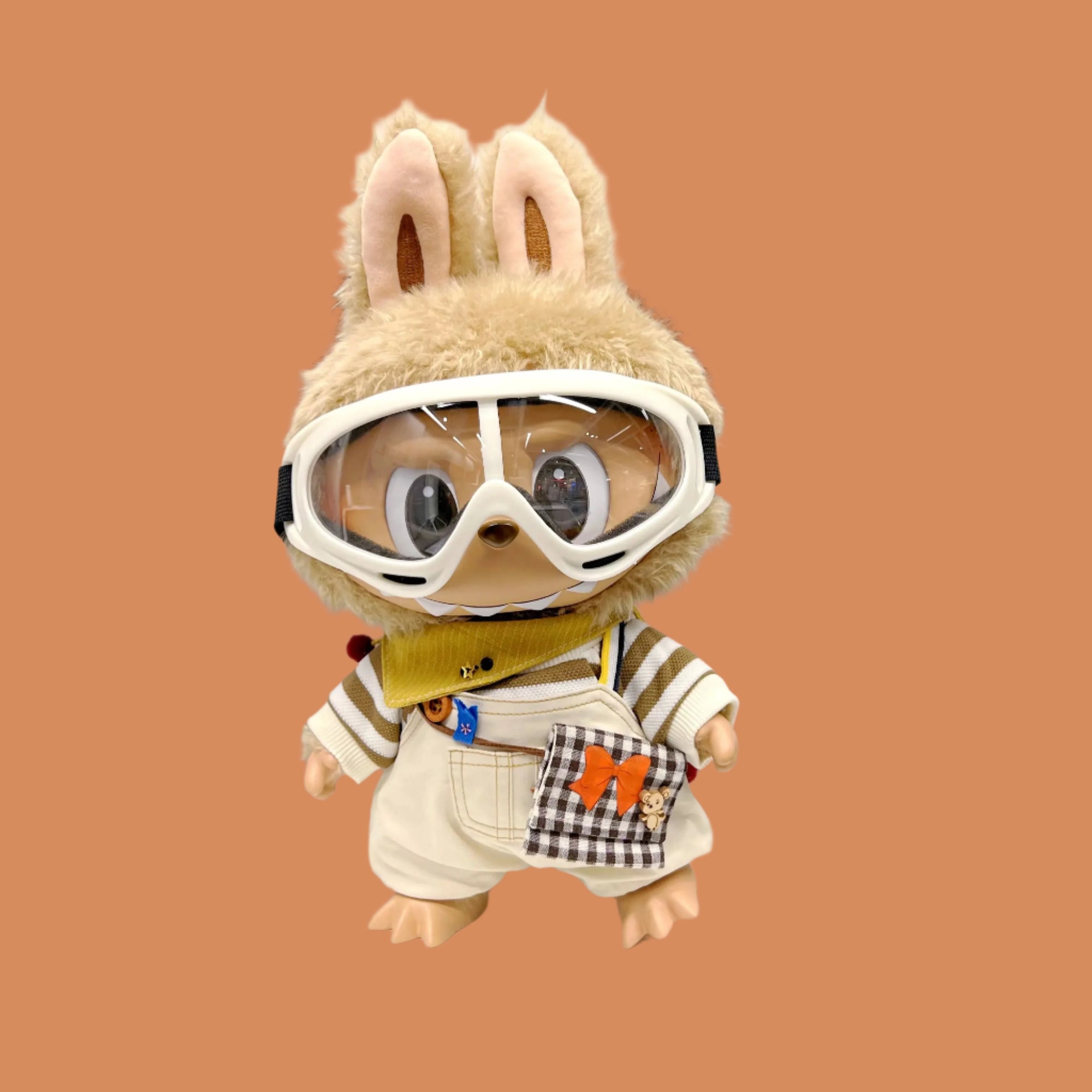 Labubu Clothes Only Cotton Baby Glasses 10cm 15cm 20cm 40cm Ski Goggles, Goggles, Labubu Glasses in Stock-12