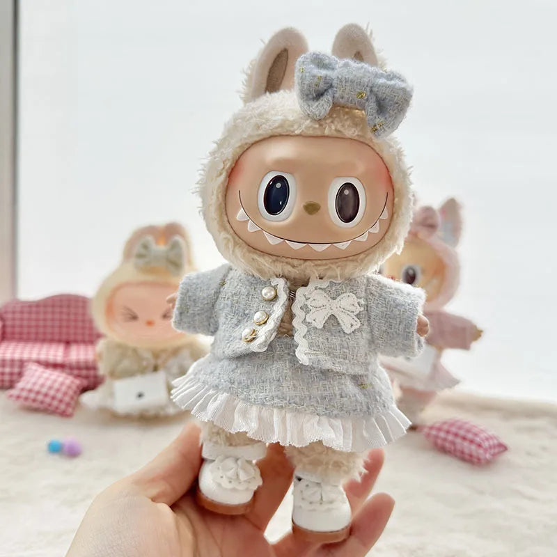 Professional clothes Only Classic Small Fragrant Skirt Suit Designer Outfits Labubu Clothes And Accessories-23