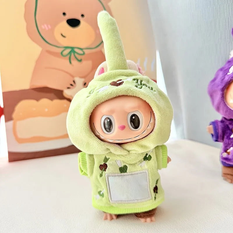 Competitive Clothes Only sitting party baby capsule bunny overalls designer outfits labubu clothes and accessories-11