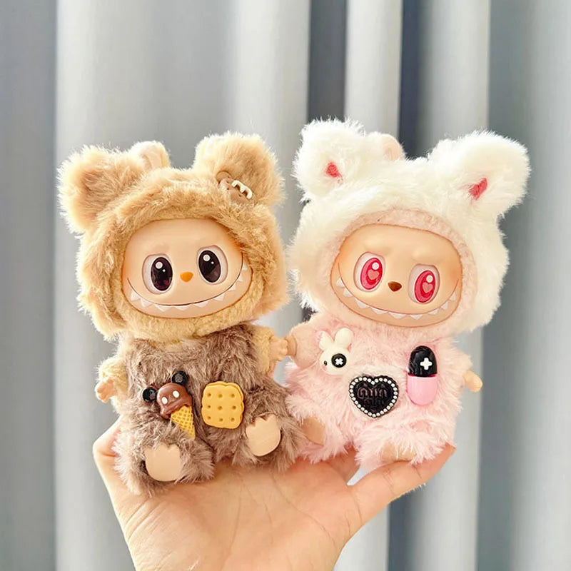 Competitive Clothes Only sitting party baby capsule bunny overalls designer outfits labubu clothes and accessories-1